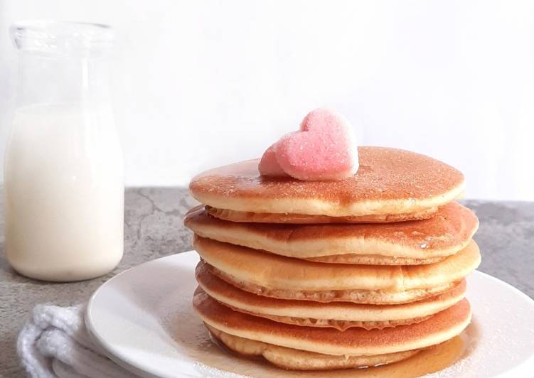 Cara Gampang Membuat 10. Fluffy Pancake, Lezat