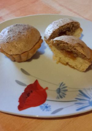Diós, kókuszos kosárkák recept fotója