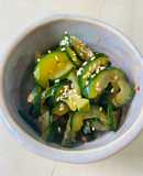 Korean style Cucumber pickles
