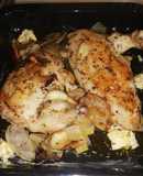 Csirke supreme, Joël robuchon féle burgonyapürével és cékla salátával