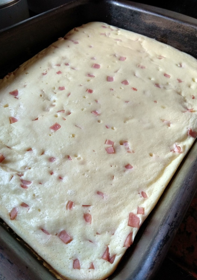 Una foto de Masa licuada para tarta de fiambre
