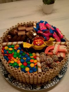 Una foto de Torta golosinas cumpleaños nieta