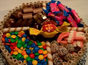 Una foto de Torta golosinas cumpleaños nieta