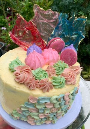 Una foto de Pastel sirena