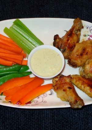 A picture of KETO LEMON CHICKEN WINGS, JON STYLE.