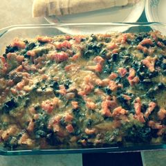 Breakfast casserole A picture of Breakfast casserole.