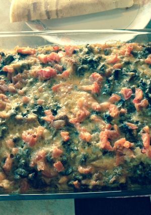A picture of Breakfast casserole.
