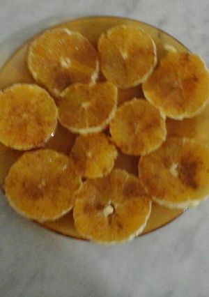 صورة لوصفة سلطة البرتقال الحامض🍊