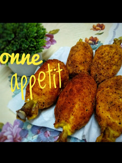 صورة لوصفة افخاذ الدجاج العجيبة 😋😋😋