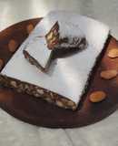 🌟 "Turrón" nevado choco cookies con almendras - 5 ingredientes 🌟