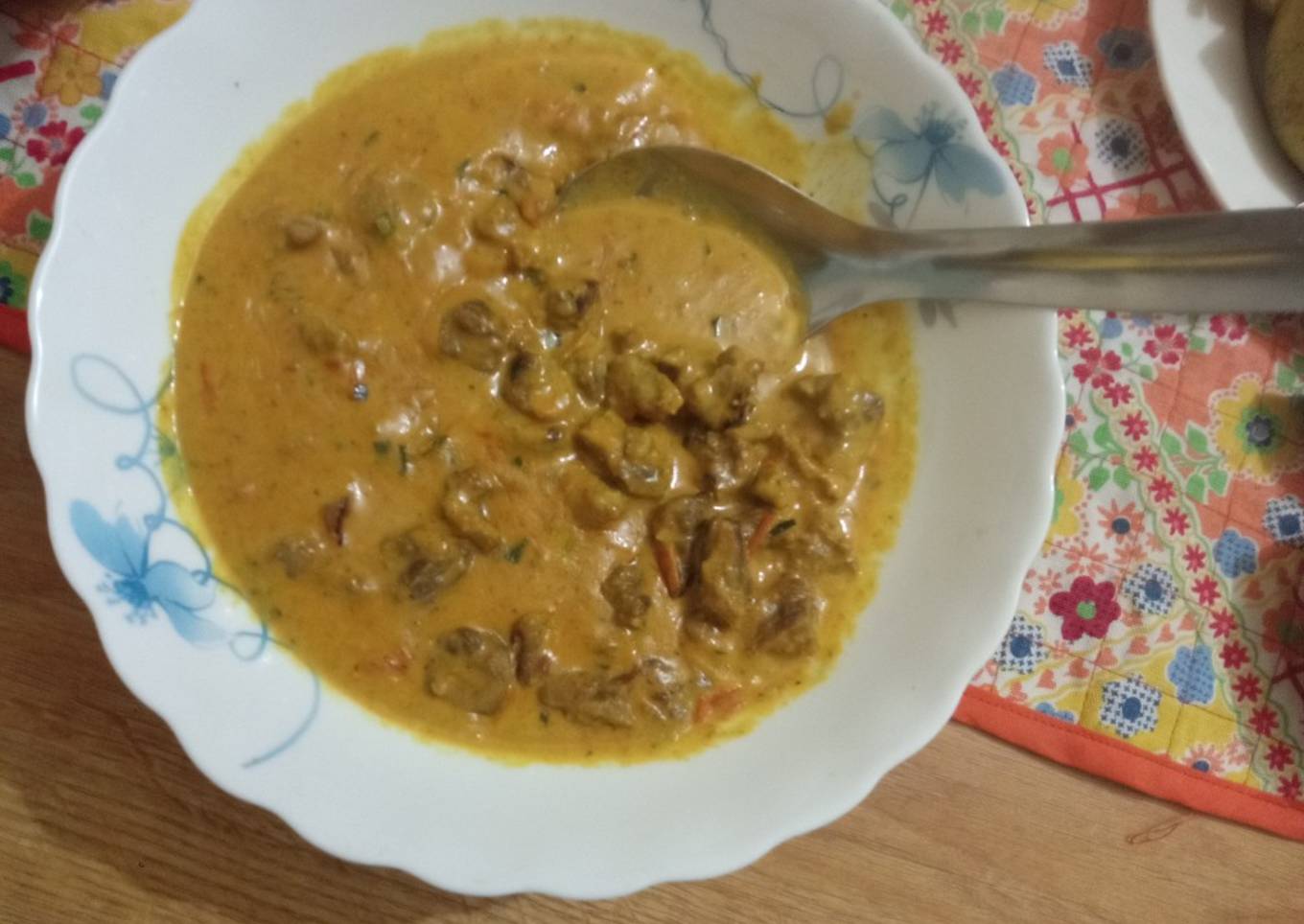 Vleisbredie with coconut