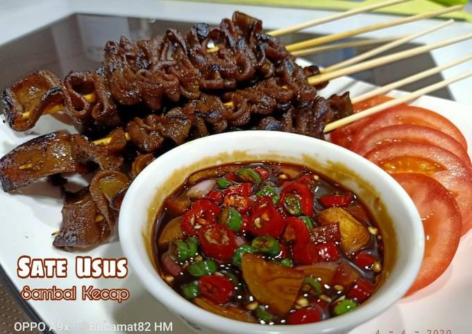  Bagaimana cara memasak SATE USUS (SAMBAL KECAP) dijamin enak