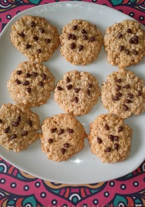 Una foto de Galletas de avena y coco