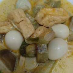 รูปของ Lodeh tahu terong puyuh
