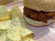 A picture of bbq chicken breast