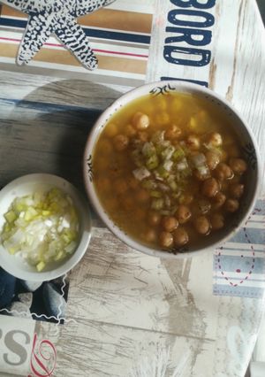 صورة لوصفة حمص دوبل زيت متل المحلات