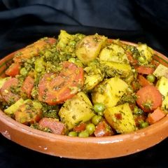 A picture of Mix sabzi.