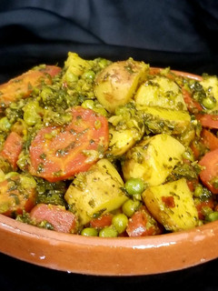 A picture of Mix sabzi.