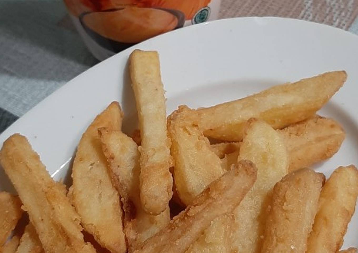 Kentang goreng crispy rumahan