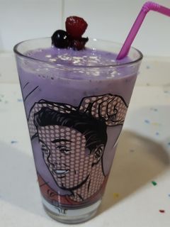 Una foto de Batido avena y fruta Fit