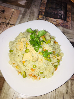 صورة لوصفة أرز ابيض بالخضار 🍛🍛🥄🥄🍚🍚