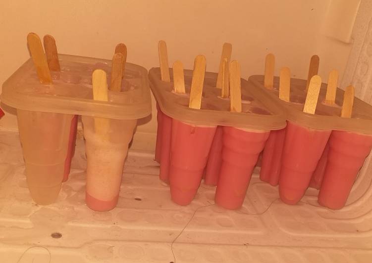 Cara Gampang Menyiapkan Es krim pop ice yang Lezat