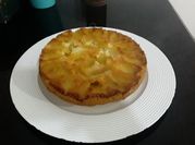 Una foto de torta manzana matera