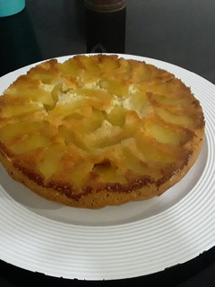 Una foto de Tarta Invertida de Manzana Económica