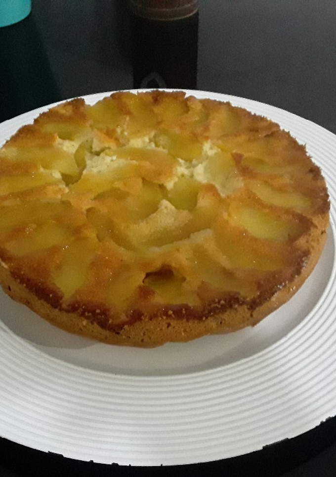 Una foto de Tarta Invertida de Manzana Económica