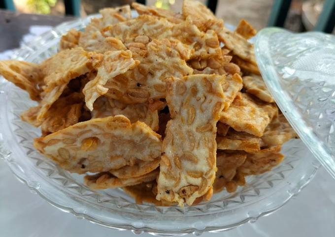 Resep Kripik tempe(dari tempe tapioka) Anti Gagal
