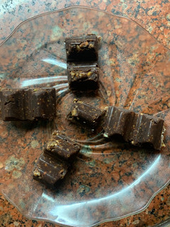 Una foto de CHOCOLATE con FRUTOS SECOS