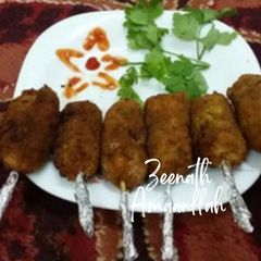 A picture of Potato Drumsticks.