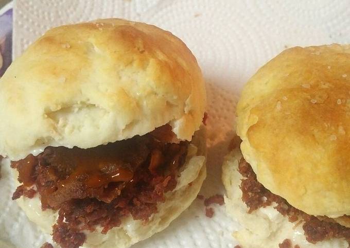 Recipe of Super Quick Homemade Meatlovers Biscuits