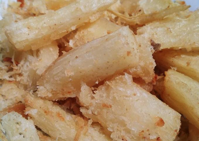 Langkah Mudah untuk Membuat Singkong Keju Uenak Merekah Anti Gagal