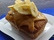 Una foto de budín con chips