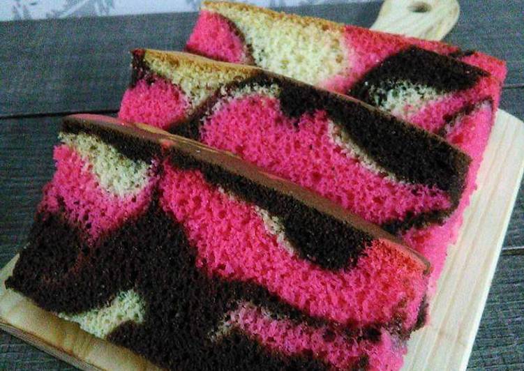 Neapolitan Sponge Cake