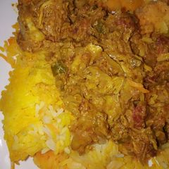 A picture of Tasty chicken biryani😋😋.