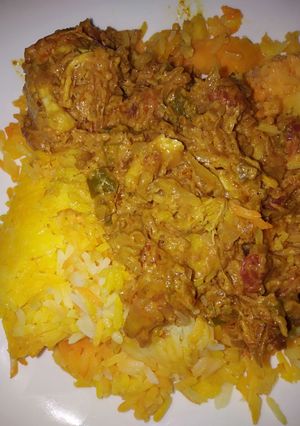 A picture of Tasty chicken biryani😋😋.