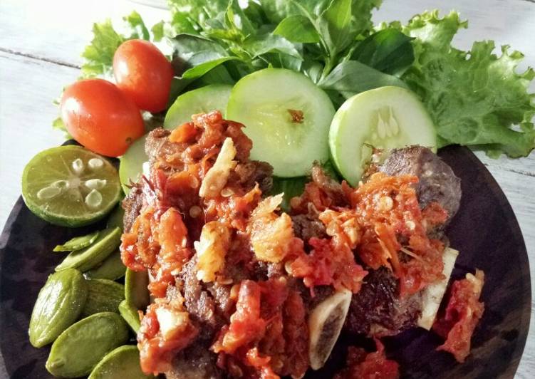 Resep Iga Penyet, Lezat Sekali