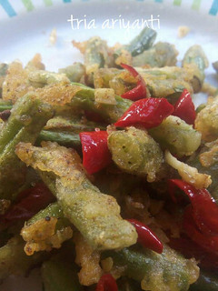 Foto resep Buncis Cabe Garam ala Chinese Resto