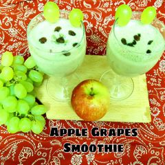 A picture of Apple Grapes Smoothie.