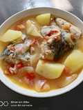 Sinigang Salmon Head
