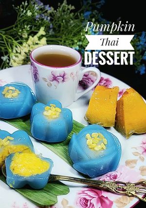 Foto resep PUMPKIN Thai Dessert (843)