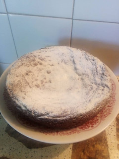 Una foto de Torta 16 cucharadas con chocolate