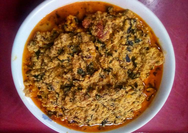 How to Prepare Any-night-of-the-week Roasted Egusi Soup