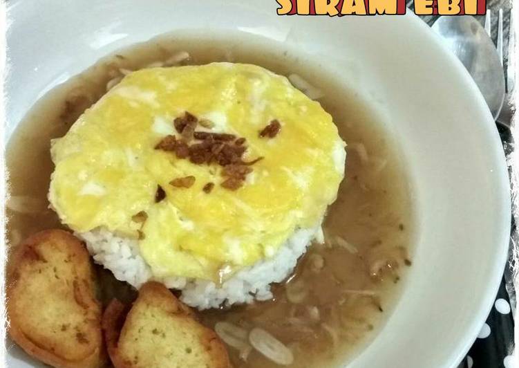 Nasi Telur Siram Ebi