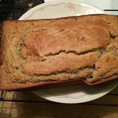Banana nut bread A picture of Banana nut bread.