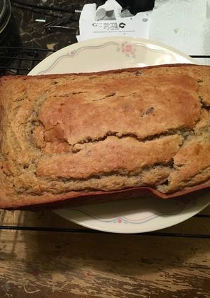 A picture of Banana nut bread.