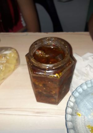 Una foto de Berenjena al escabeche