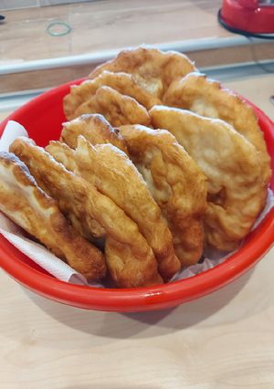 Kefires lángos recept fotója